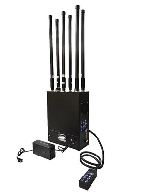 2KM Detection 1.5KM Jamming Anti Drone Detection System UAV Control  HS102B-PC-D