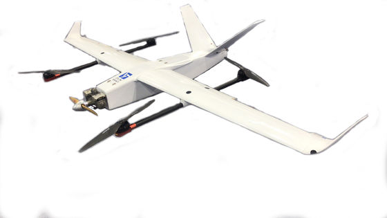 Medium Sized Long Endurance Vtol Fixed Wing Drone UAV Electric Quadcopter Quick Disassembly Without Tools