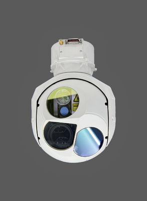 155MM Dual Axes Electro Optical Pod With Sensors Of TV / IR / Laser Range Finder For Surveillance And Object Detection