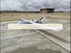 JT-450 Breaking Performance Limits with High Payload Capacity and Hybrid Electric-Gasoline Power System